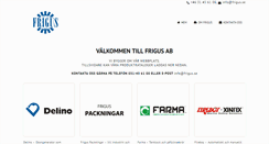 Desktop Screenshot of frigus.se