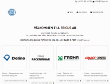 Tablet Screenshot of frigus.se